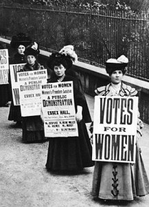 geography / travel, Great Britain, women's movement, suffragettes, announcement of a demonstration at Essex Hall, London, 24.1.1